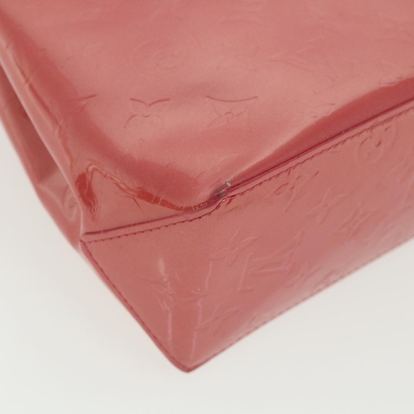 LOUIS VUITTON Pink Vernis Leather Reade PM - Picture 8 of 16